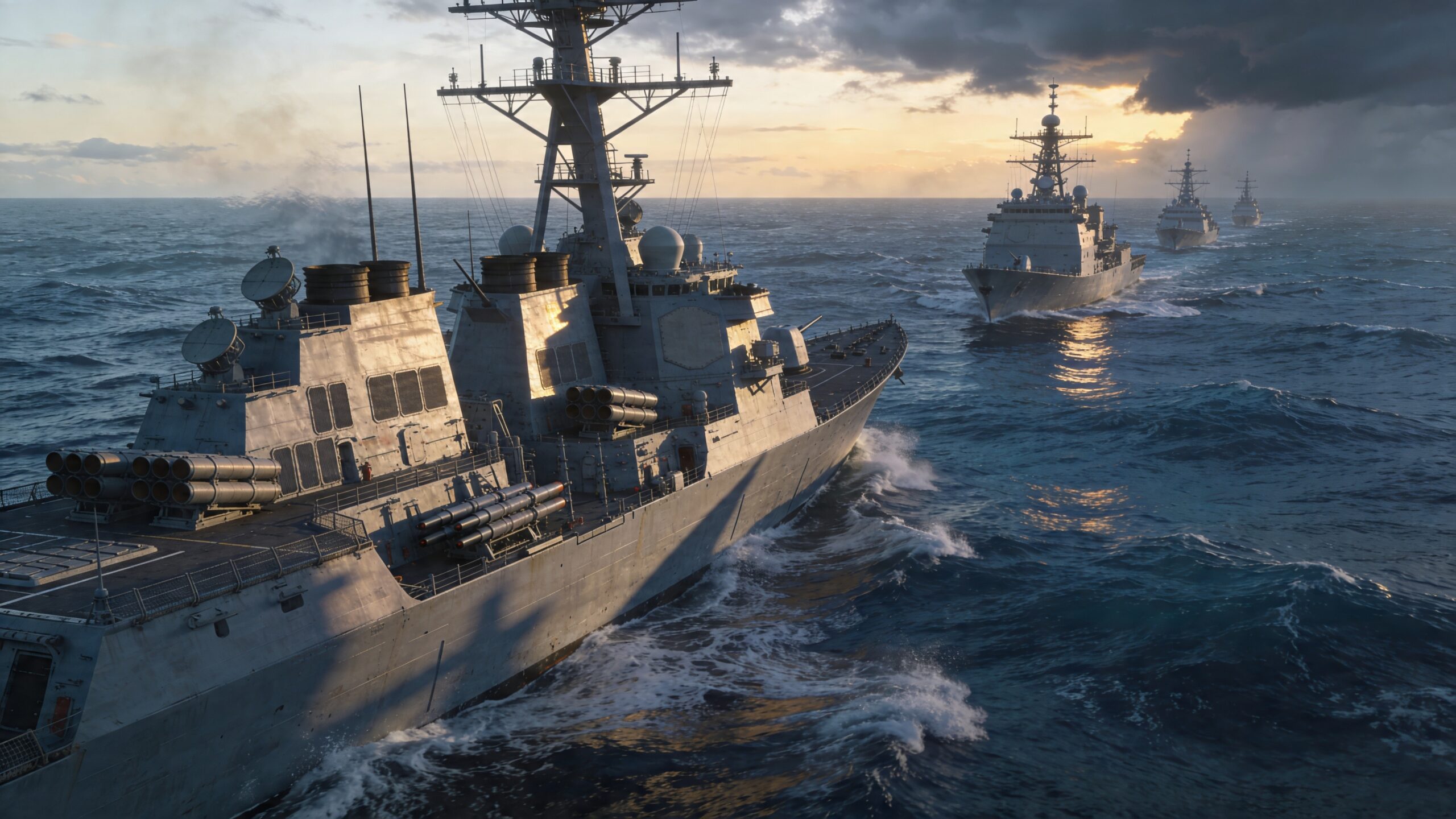 Modern Naval Warfare Explained: How Today’s Warships Fight at Sea
