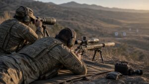 Ultra photorealistic defense image for Army Snipers: Training, Equipment, and Long-Range Precision