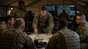 Ultra photorealistic defense image for The Army’s Chain of Command: How Authority Works in Combat