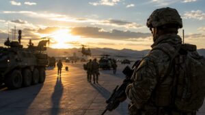 Ultra photorealistic defense image for Why the Army Still Matters: Power, Deterrence, and Global Security
