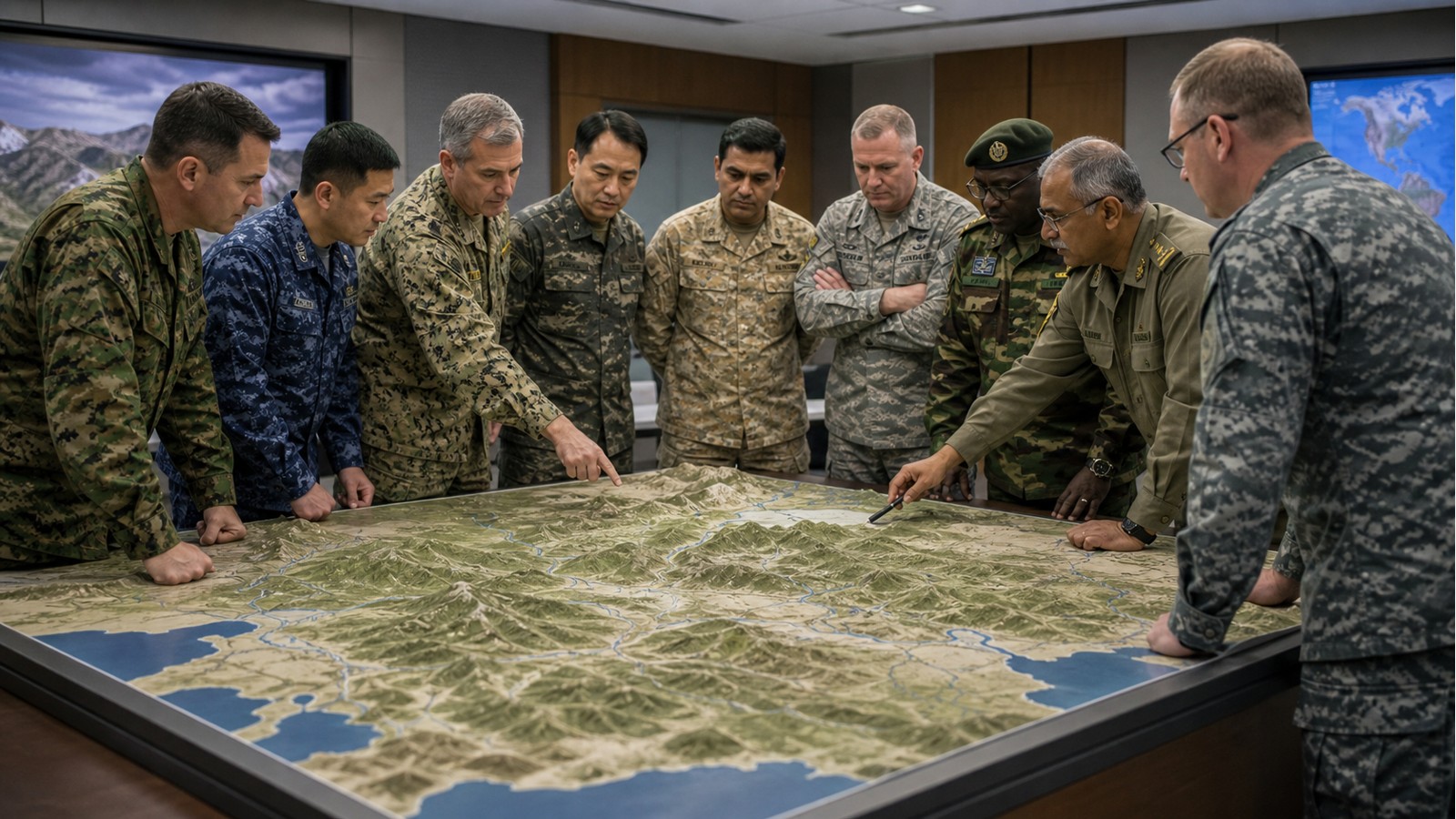 Editorial defense image for International Armed Forces 101: How Militaries Around the World Are Organized.