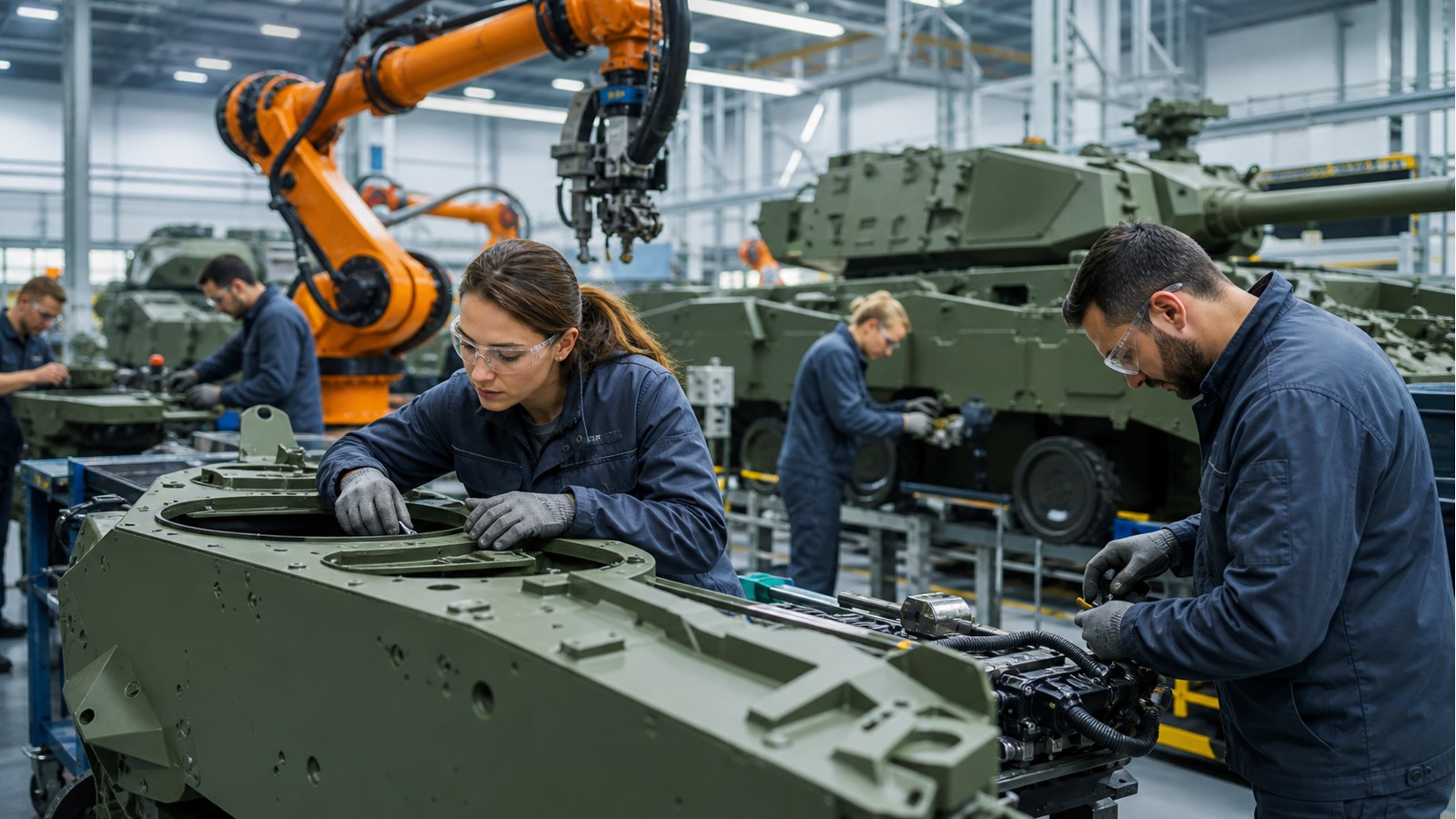 Editorial defense image for Defense Manufacturing 101: How Military Weapons and Equipment Are Built.