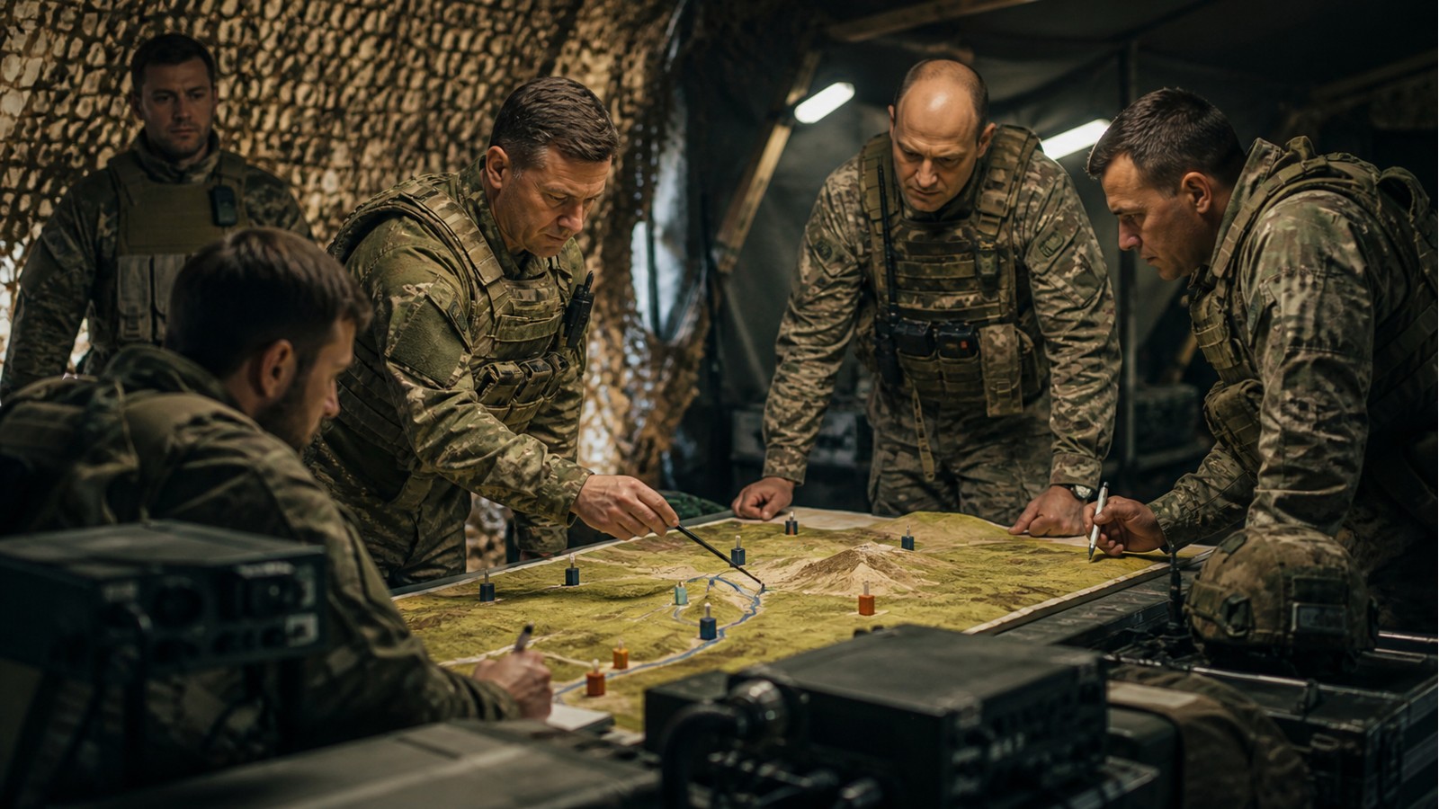 Editorial defense image for How Military Commanders Plan Battlefield Strategy.