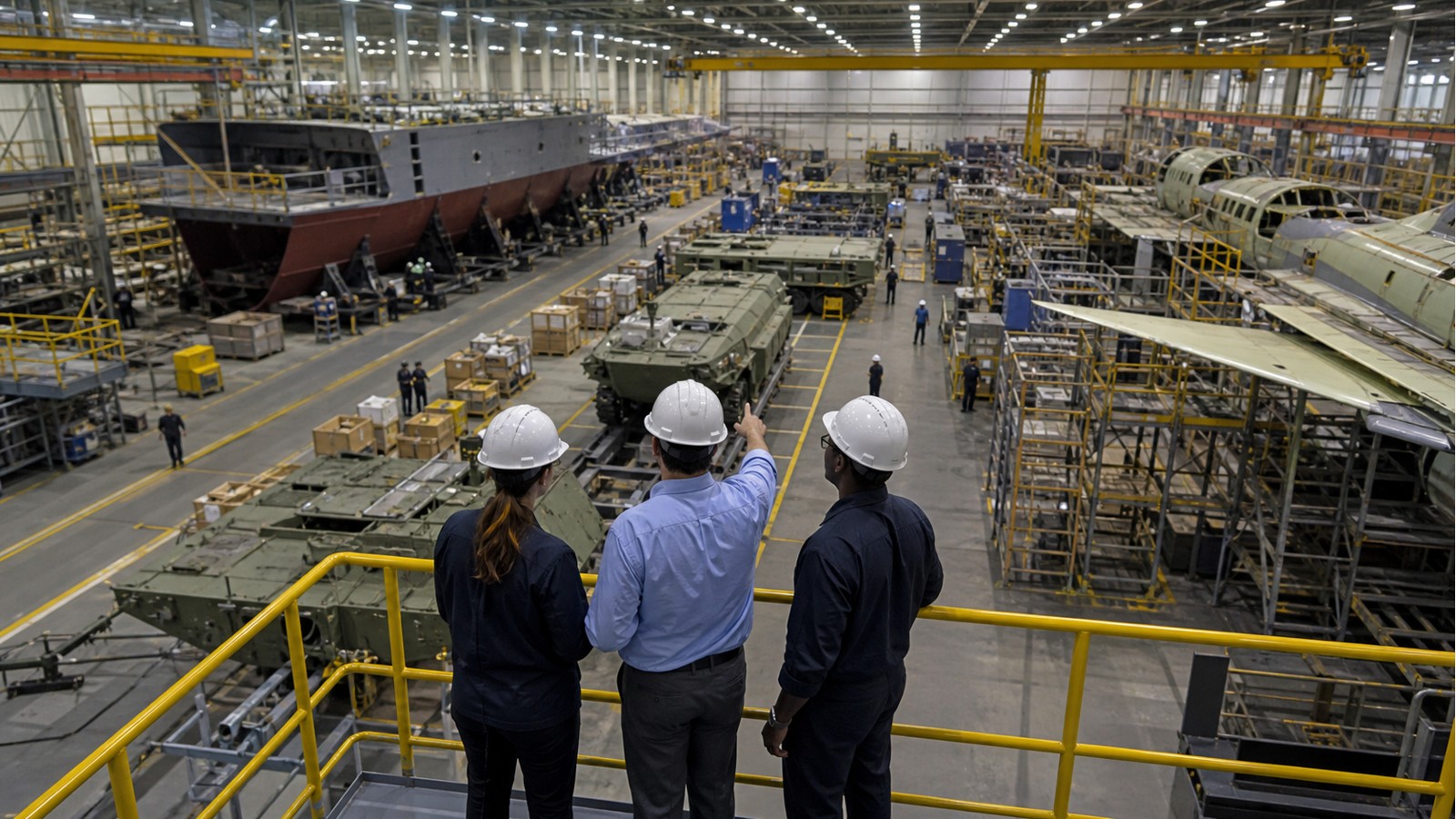 Editorial defense image for Inside the Defense Industrial Base: How Nations Produce Military Power.