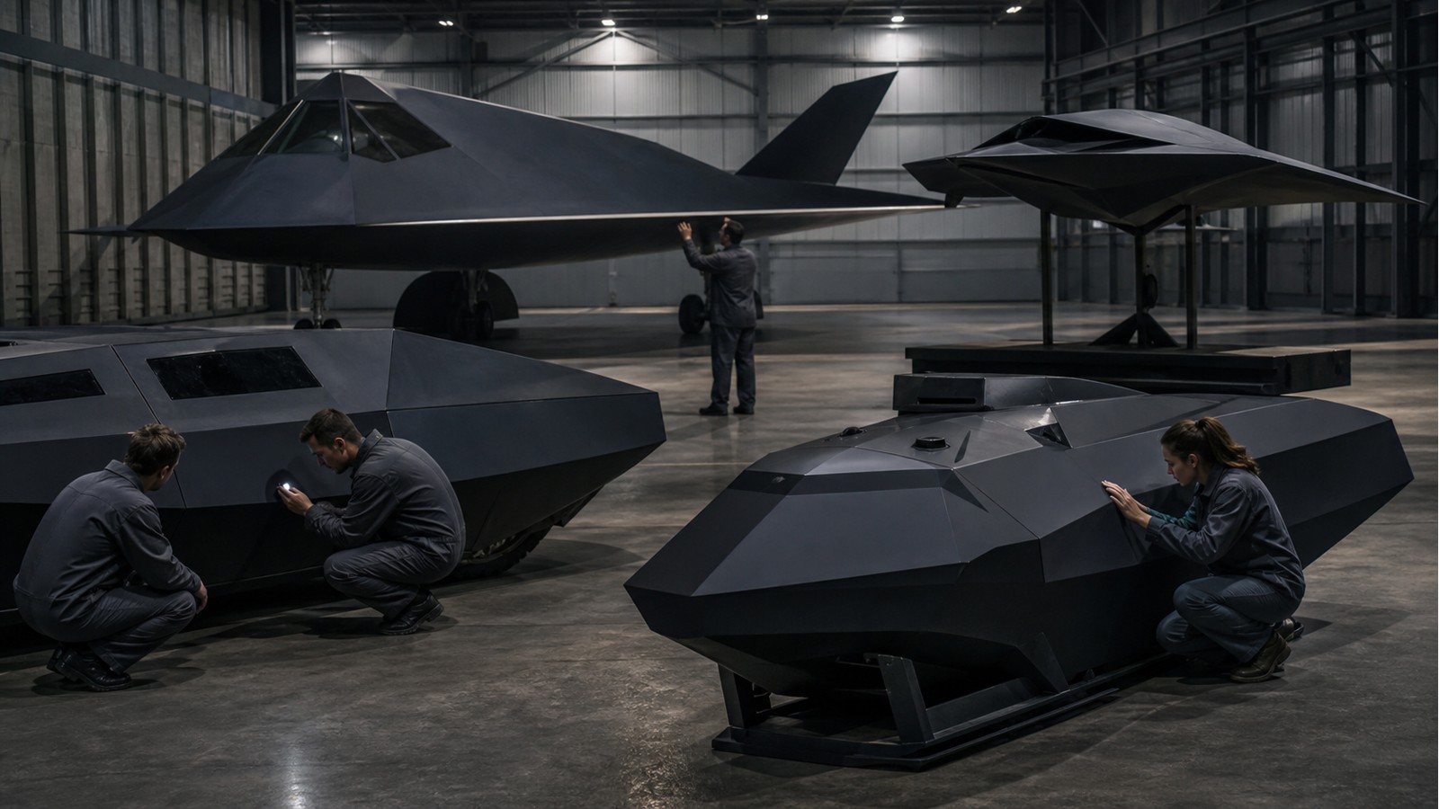 Editorial defense image for Stealth Technology Explained: How Aircraft, Ships, Vehicles, and Drones Avoid Detection.