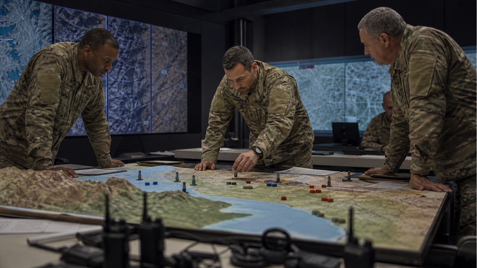 Editorial defense image for Strategic Planning in Warfare: From Intelligence to Execution.