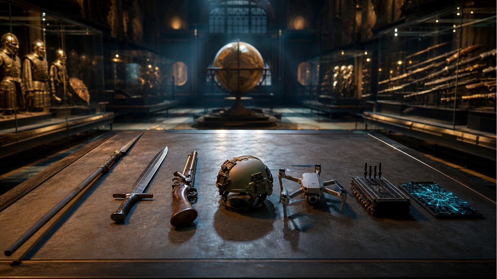 The History of Weapons: From Spears and Swords to Drones and Cyber Warfare