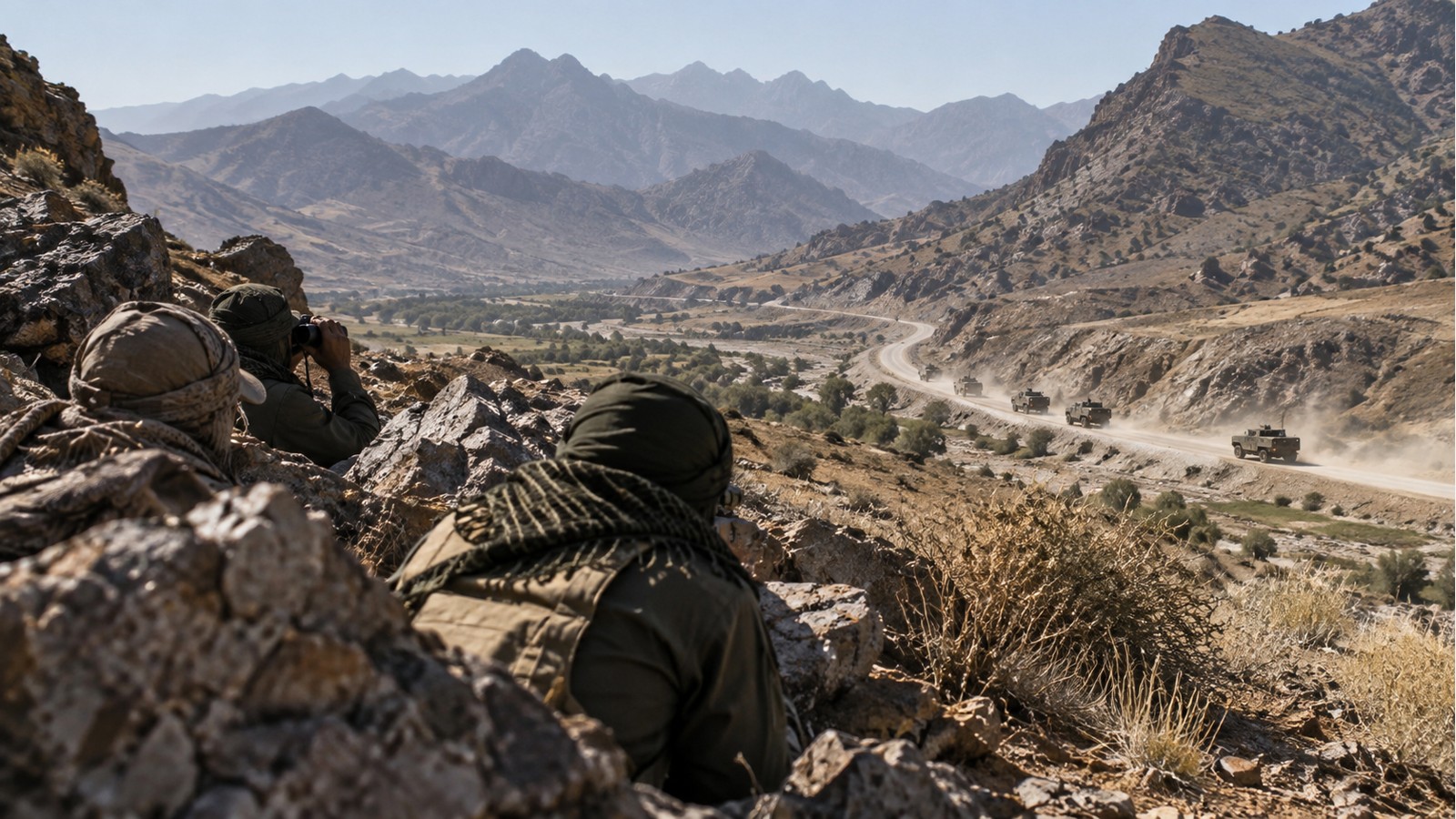 Editorial defense image for Asymmetric Warfare Explained: How Weaker Forces Use Strategy Against Stronger Enemies.