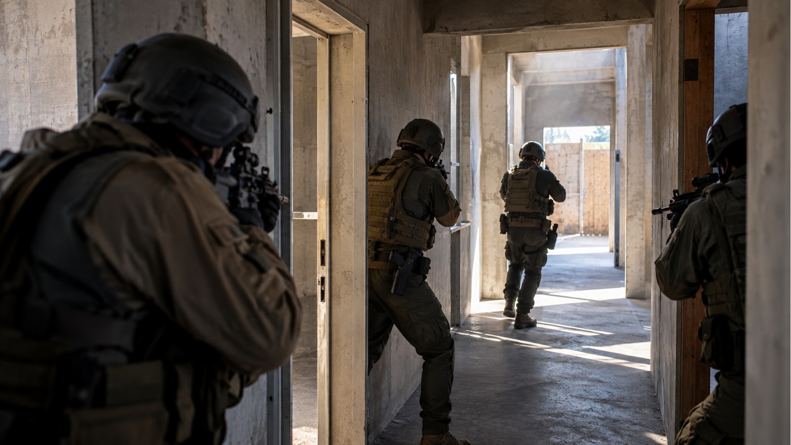 Editorial defense image for Close-Quarters Battle Explained: How Forces Train for Rooms, Hallways, and Streets.